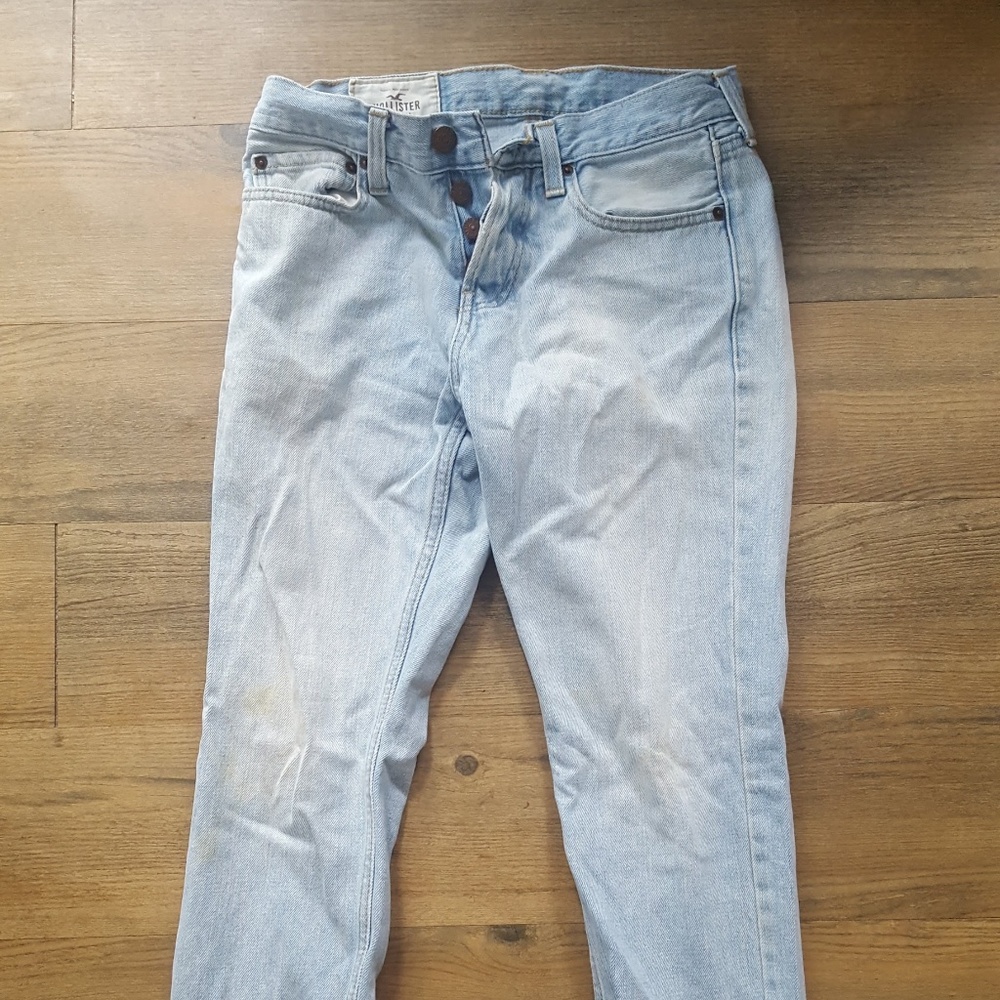 Hollister White Washed Men's Jeans